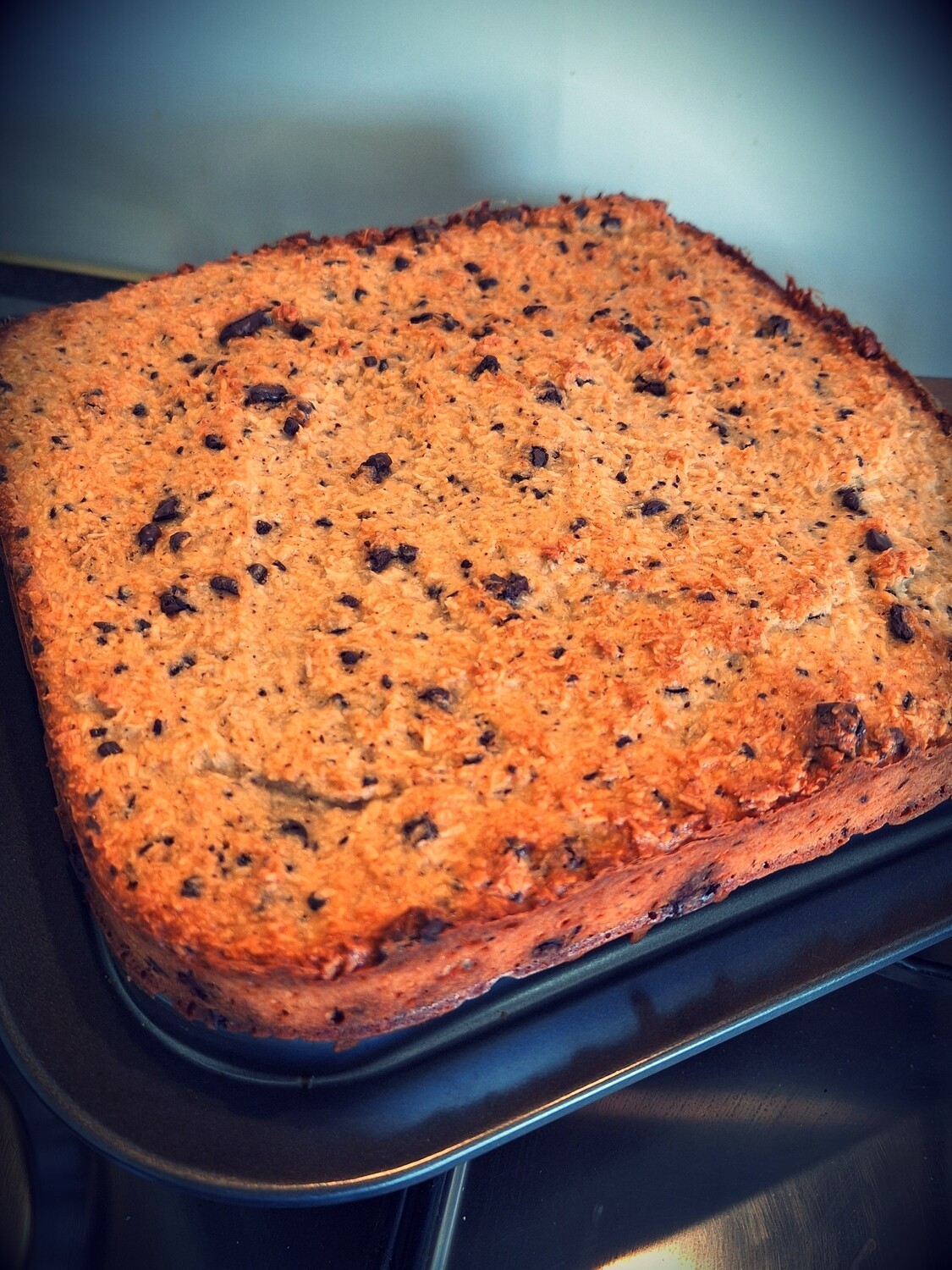 Kokos-chocolade koek