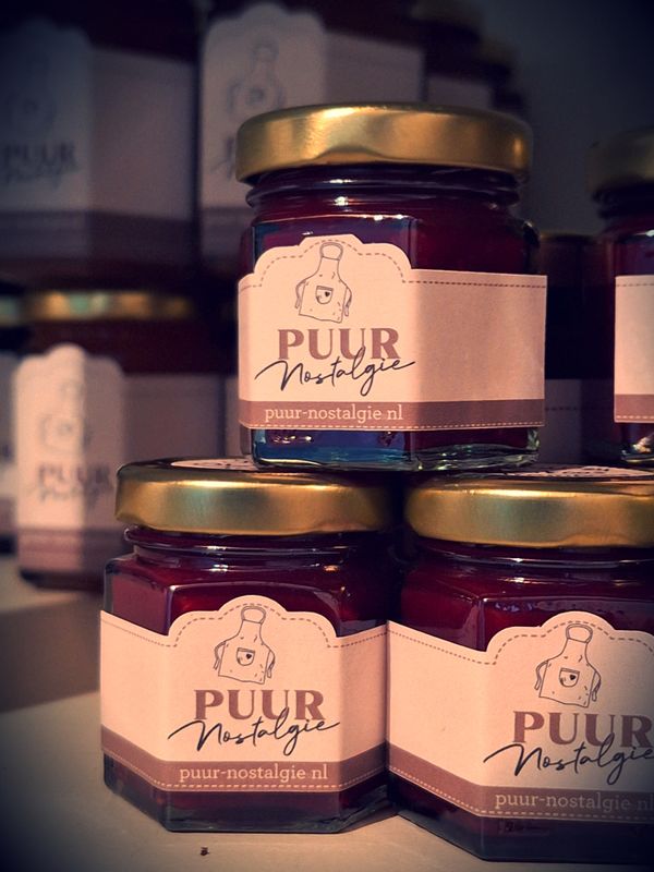 Kersen Aardbei jam