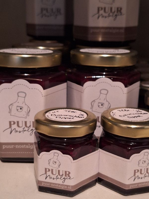 Nectarine Aardbei Framboos jam