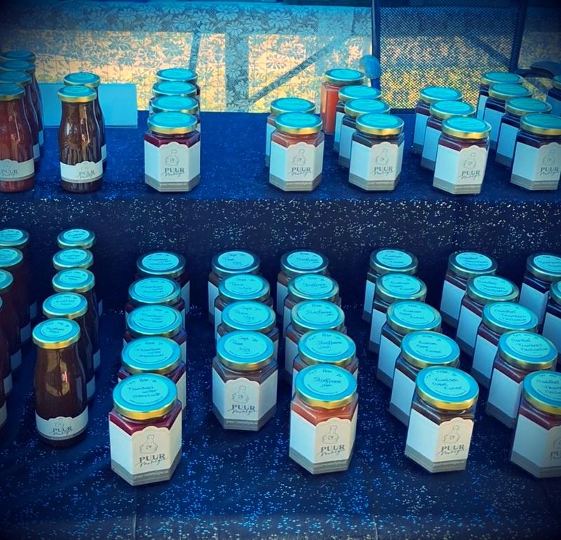 Aardbei Framboos jam