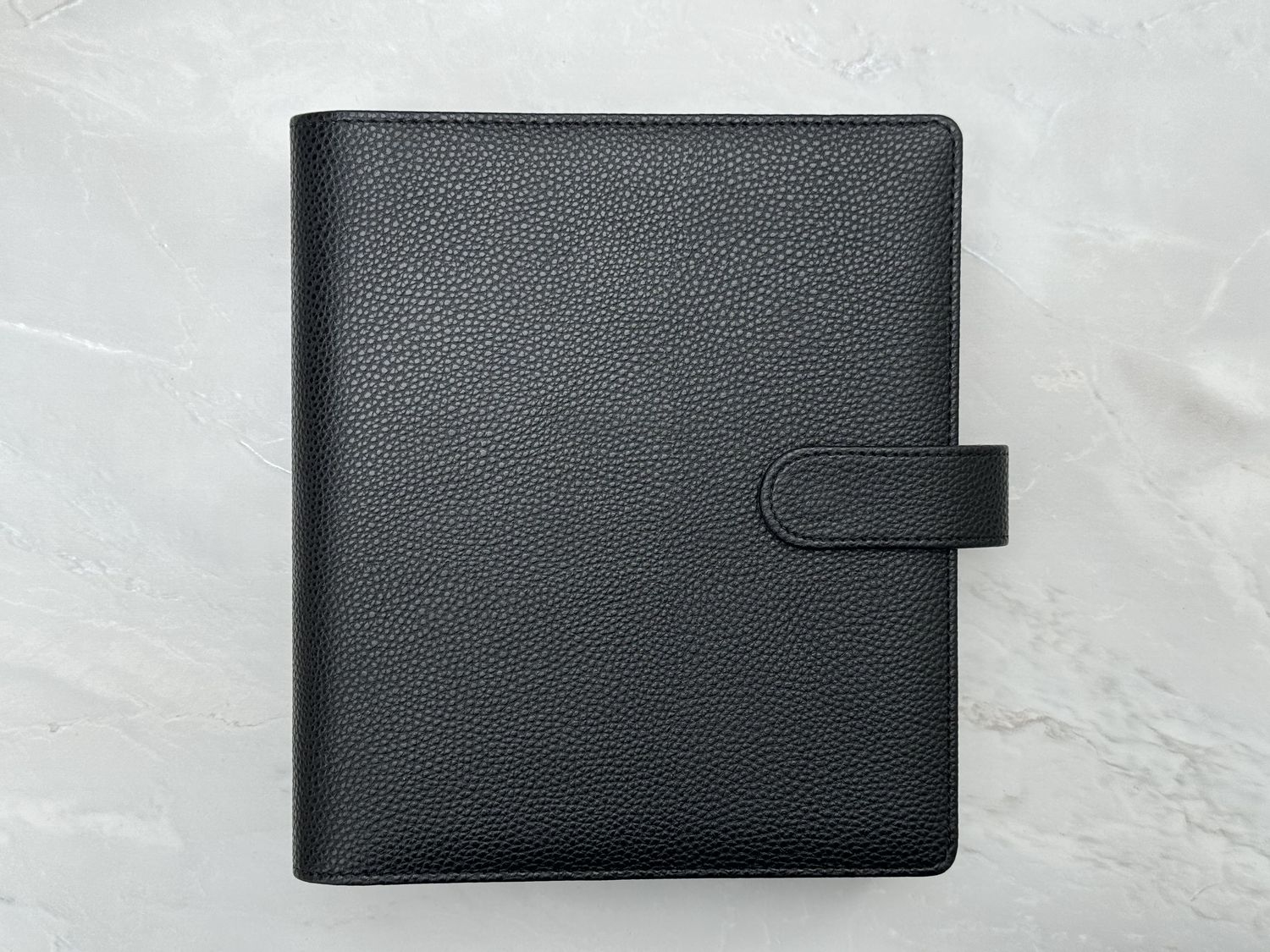 A5 Premium Ringbuch-Planer Schwarz
