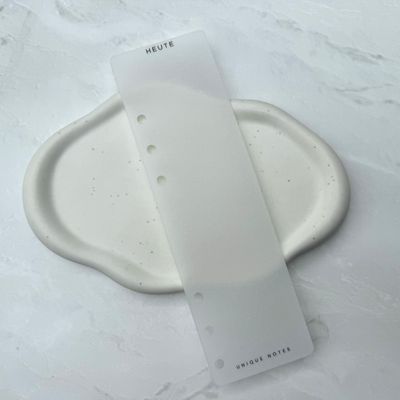 Trenner/Lesezeichen l Transparent Milchig