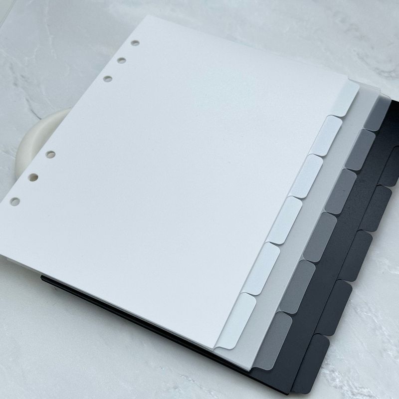 A5 Trennblätter 6-Tabs