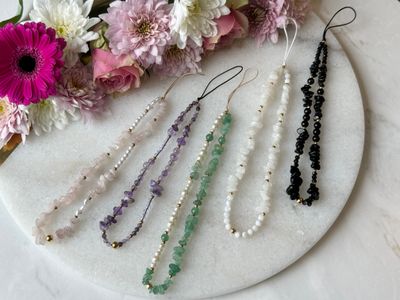 Handykette l Natursteine