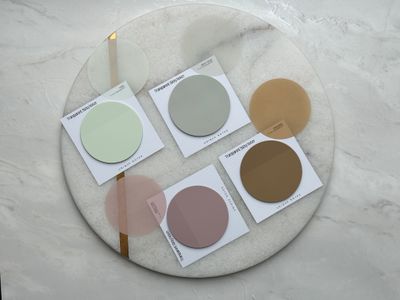 Transparente Haftnotizen Rund Groß Transparente Haftnotizen Rund Groß