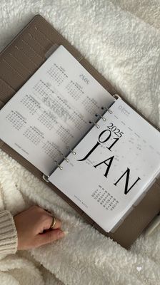 Datierter Jahreskalender