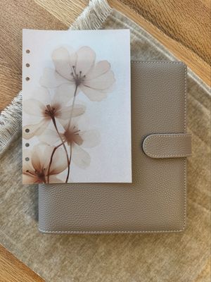 Deckblatt Delicate Floral l Kalendereinlage