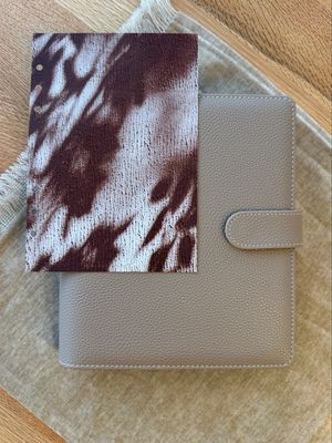 Deckblatt Shadow of Leaves | Kalendereinlage A5