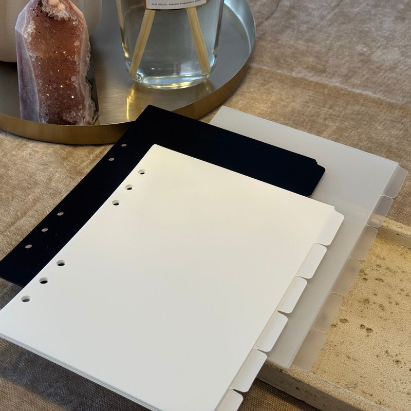 A5 l Trennblätter  l Register 6-Tabs