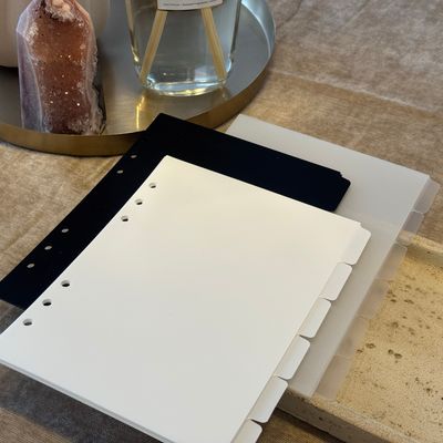 A5 l Trennblätter  l Register 6-Tabs