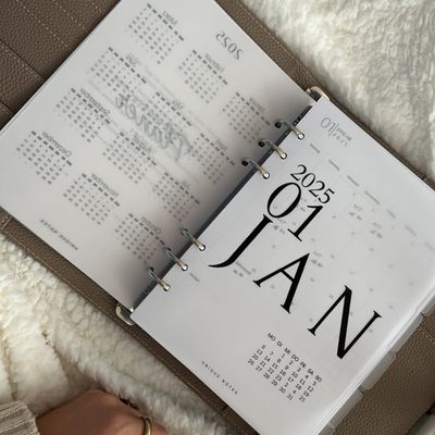 Datierter Jahreskalender