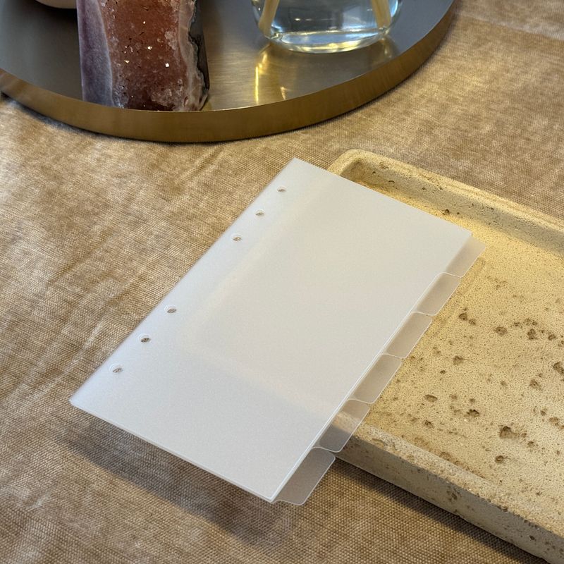 A6 l Trennblätter  l Register 6-Tabs