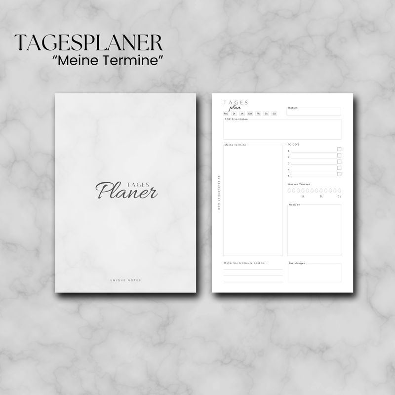 Tagesplaner l Version 1 l Kalendereinlagen