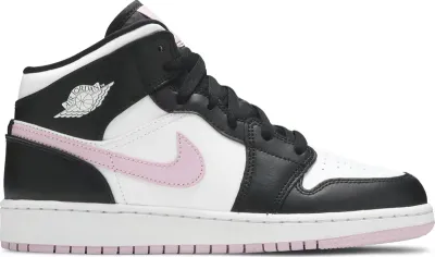 Jordan 1 Mid White Black Light Arctic Pink Jordan 1 Mid White Black Light Arctic Pink