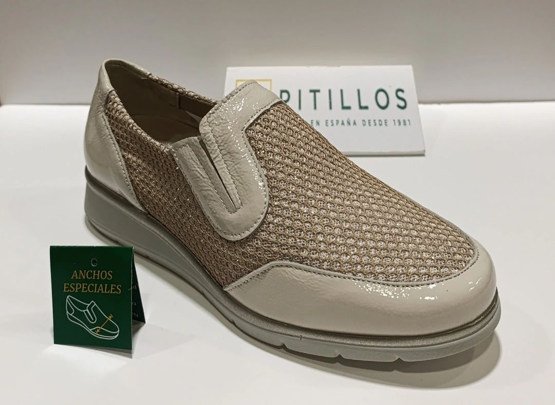 Mocasín PITILLOS ancho especial