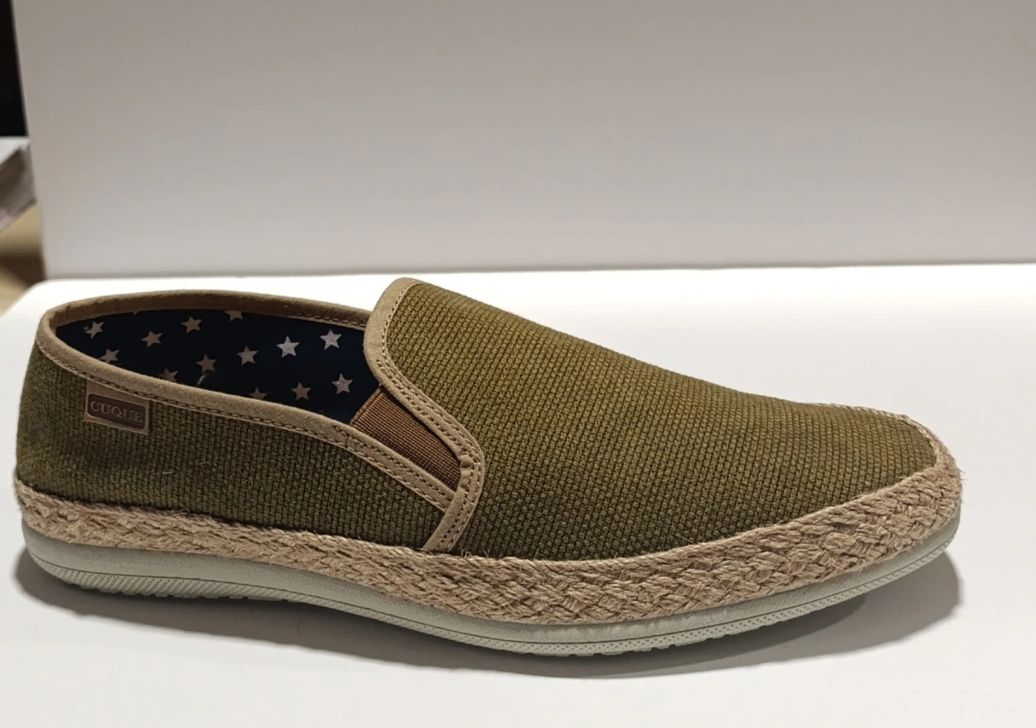 Zapatillas loneta caballero