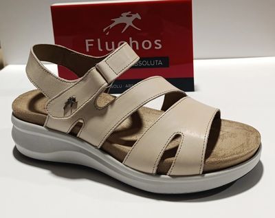 Sandalia cuña FLUCHOS