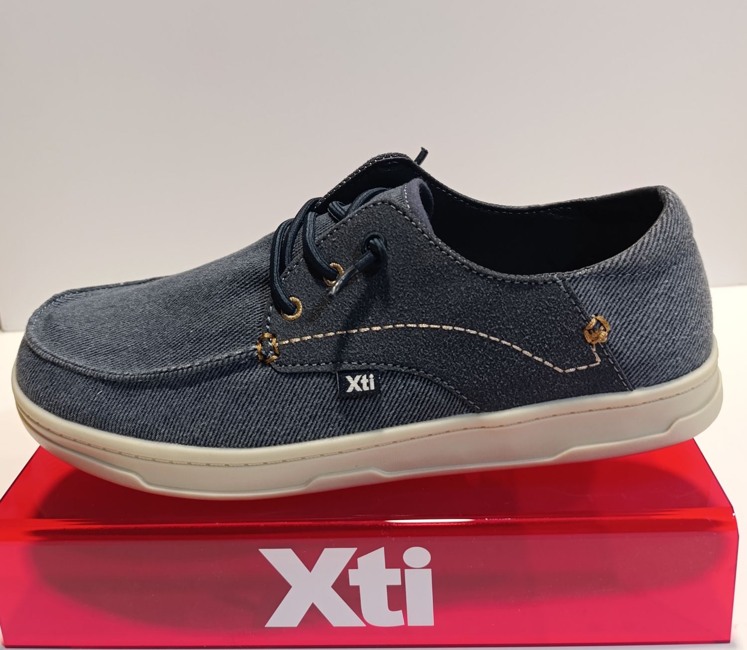 Zapato loneta cro XTI navy 14572801