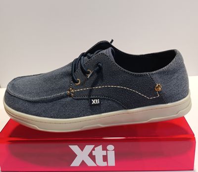 Zapato loneta cro XTI navy 14572801