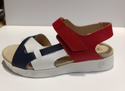 Sandalia velcro tricolor PITILLOS 11230