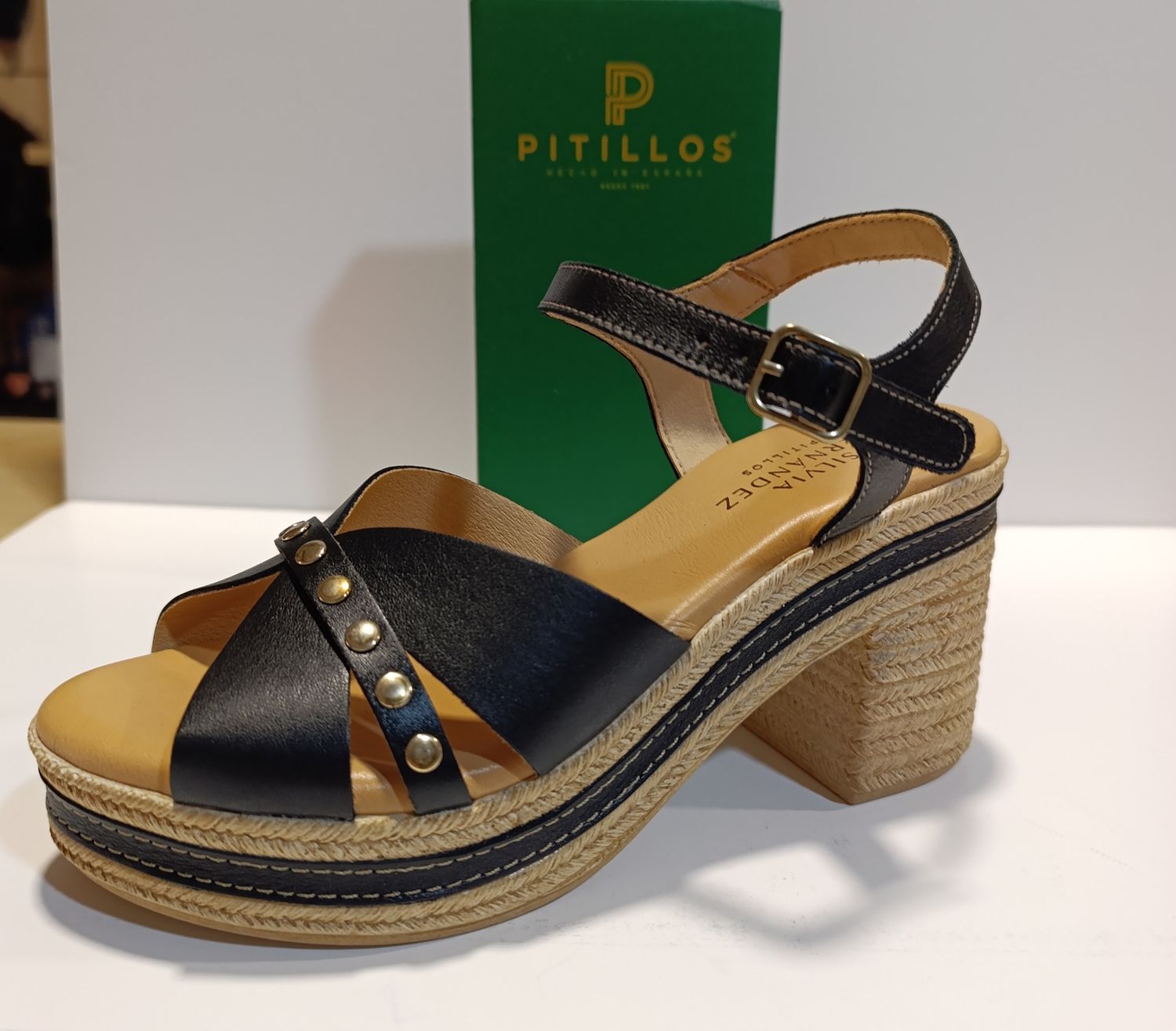 Sandalia tacón PITILLOS 30213