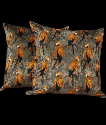 Luxe velvet sierkussen set van 2