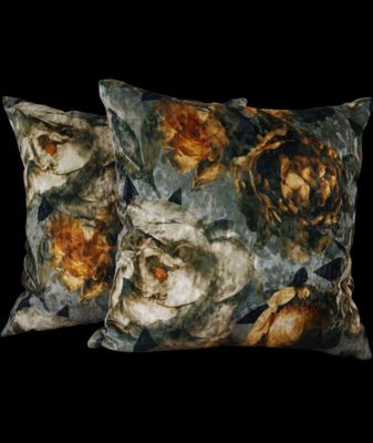 Luxe velvet sierkussen set van 2