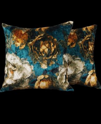 Luxe velvet sierkussen set van 2