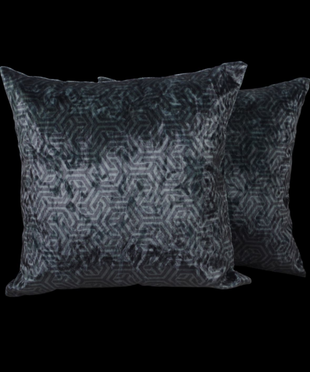 Luxe velvet sierkussen set van 2
