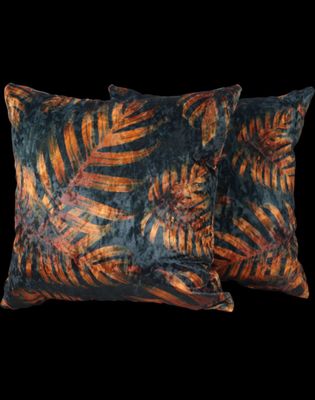 Luxe velvet sierkussen set van 2