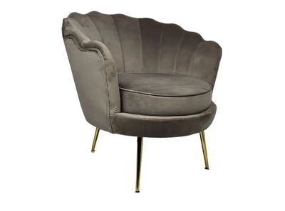 Elmas Fauteuil, verkrijgbaar in Taupe of Grijs