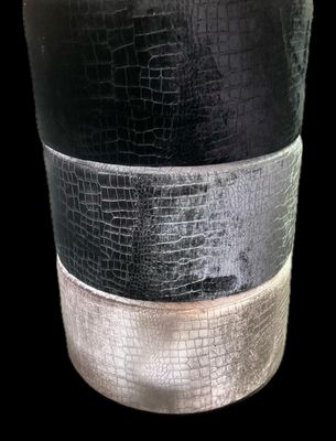 Croco velvet poefs! Kies uw kleur