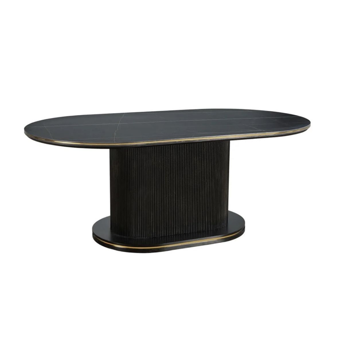 Aqua Black Ceramic eettafel!