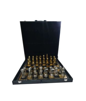 Deco Schaakset Goud of Zilver