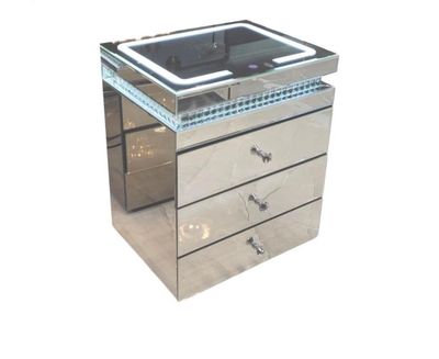 Luxueuze nachtkastje(s) Led verlichting en draadloop opladen.