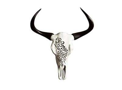 Buffalo skull,  muur decodratie