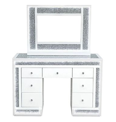 Hollywood kaptafel, light,mirror,glitters