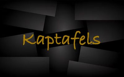 Kaptafels