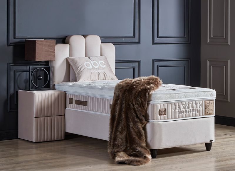 JAZZLYN boxspring met opbergruimte, 90x200 cm