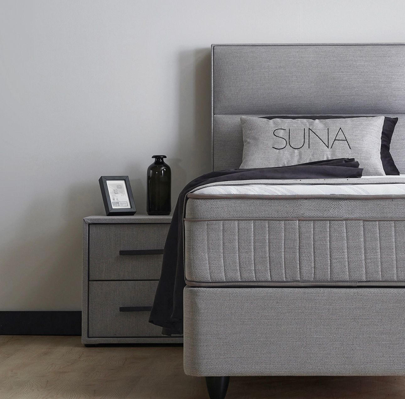 Boxspring Suna, verkrijbaar in verschillende maten