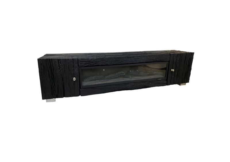 ​Sleepwood Black TV Meubel met Sfeerhaard!