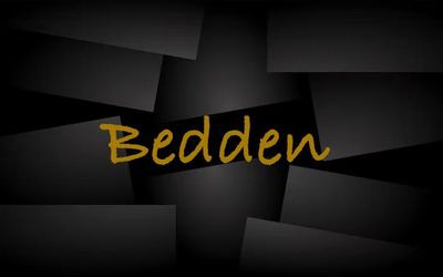 Bedden