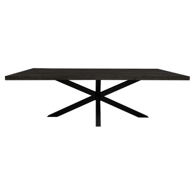 Eetkamertafel Denver Black | Rechthoek | 180 cm