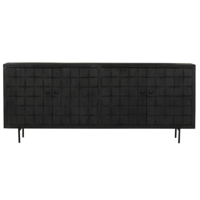 Dressoir Brandy Black | 220 cm