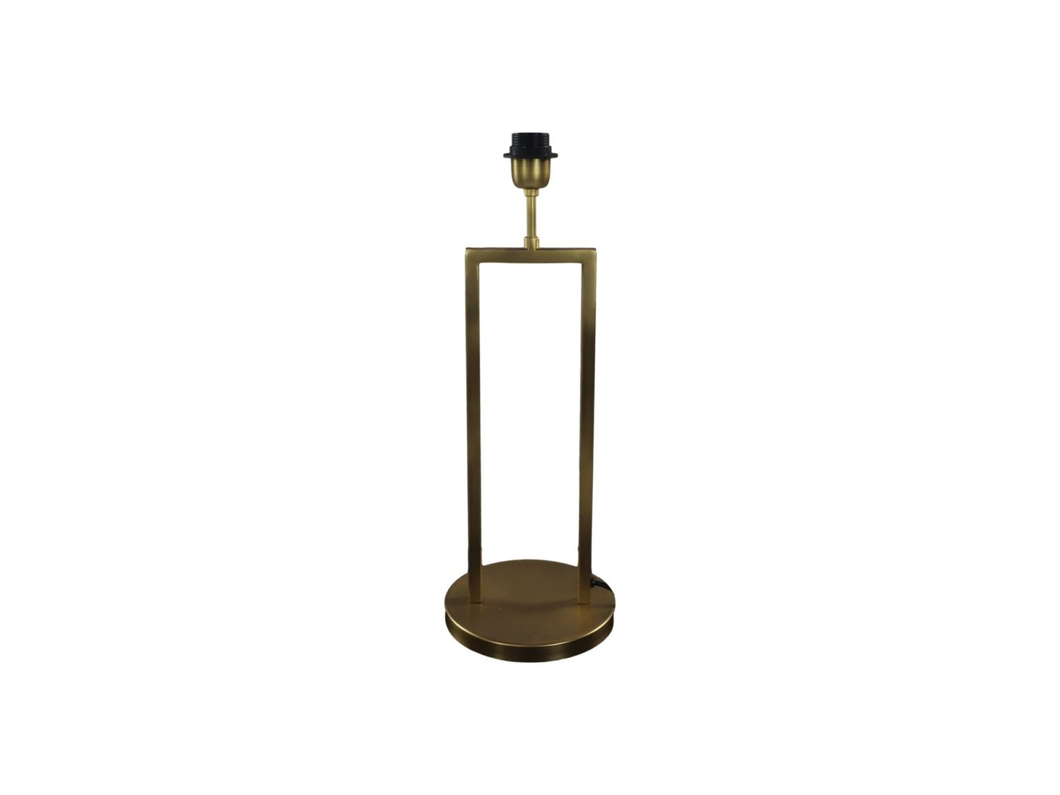HSM Collection-Tafellamp-20x20x55-Goud-Metaal