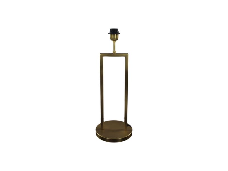 HSM Collection-Tafellamp-20x20x55-Goud-Metaal