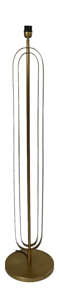 HSM Collection-Vloerlamp-30x30x140-Goud-Metaal