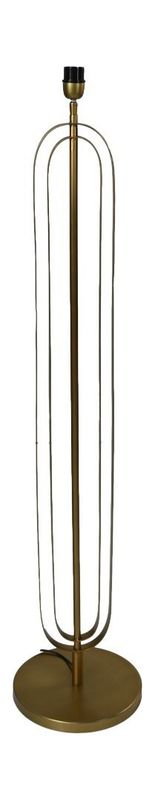 HSM Collection-Vloerlamp-30x30x140-Goud-Metaal
