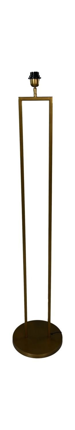 HSM Collection-Vloerlamp-30x30x150-Goud-Metaal