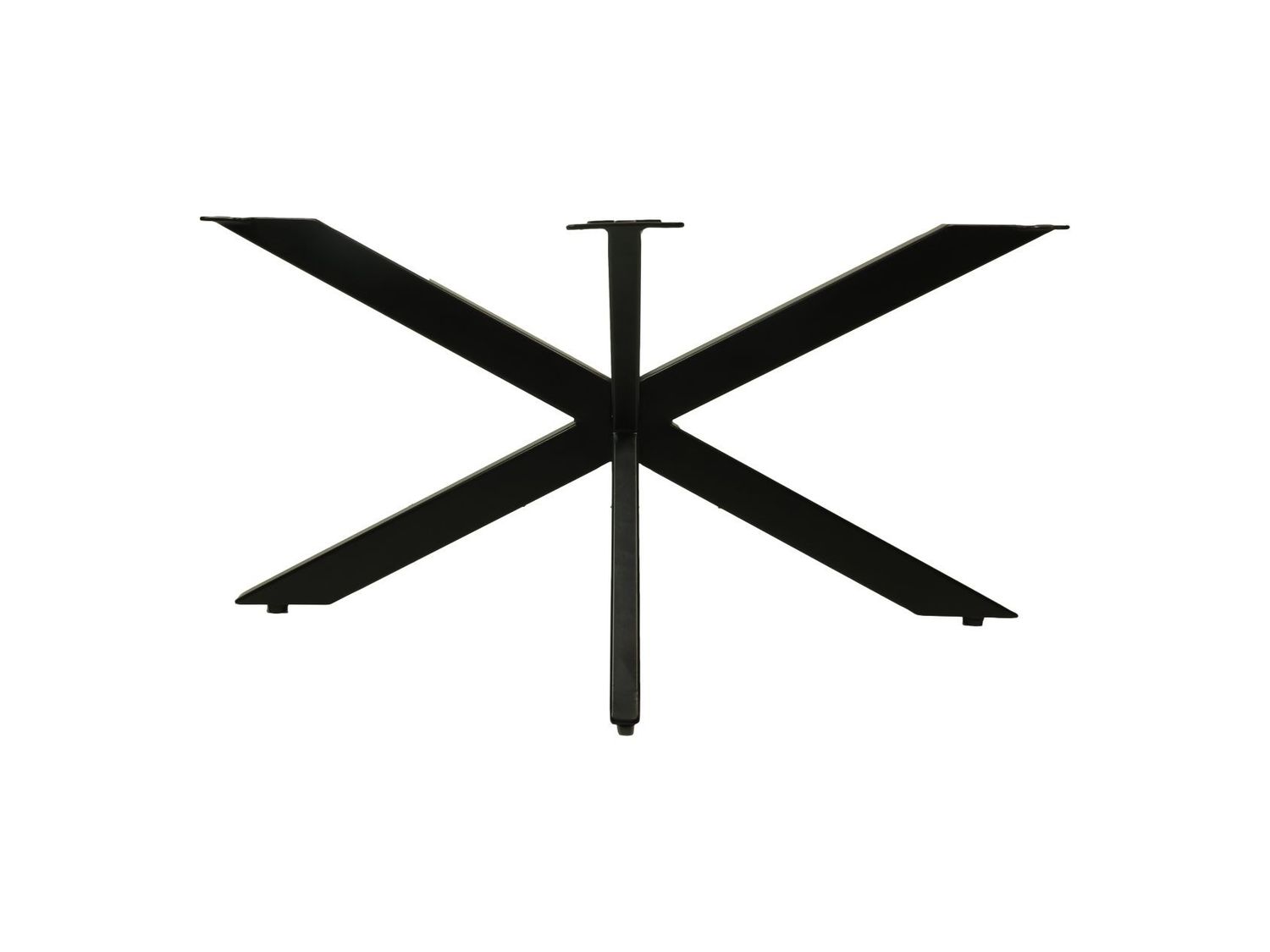 HSM Collection-SalonTafelonderstel Spider Oakland-80x50x40 (50x25mm)-Zwart-Metaal